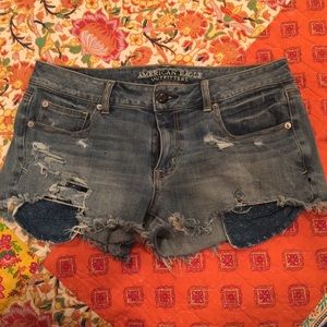 American Eagle Distressed Jean Short